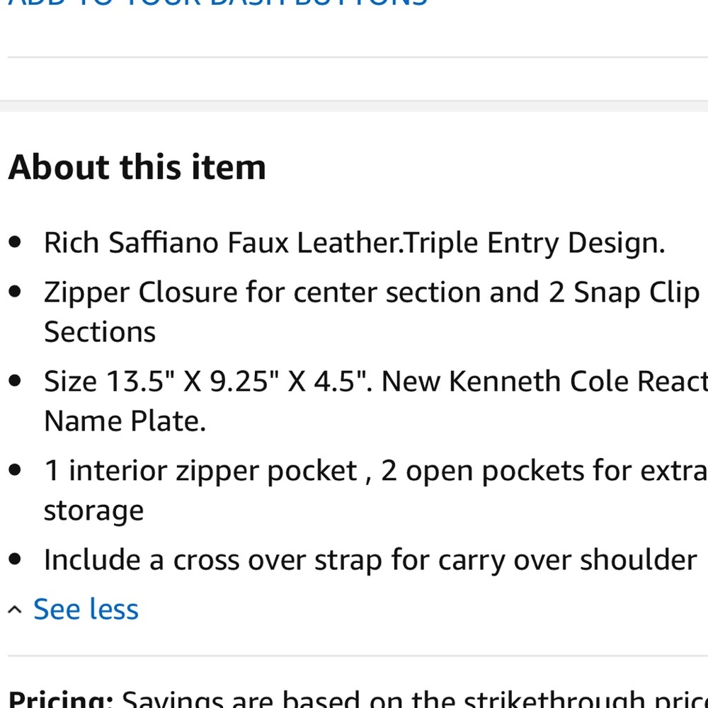 Kenneth Cole Harriet Satchel - Picture 8 of 8